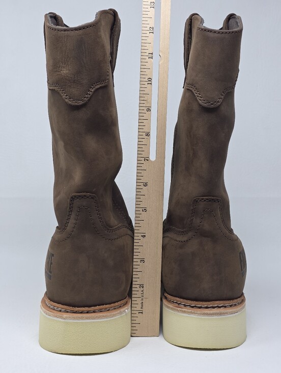 Frye Supply Steel Toe Boots FR40304 Waterproof Wellington Men\'s Size 8.5W Brown main image 6